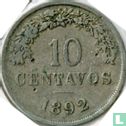 Bolivien 10 Centavo 1892 - Bild 1