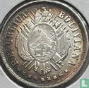 Bolivia 20 centavos 1873 - Image 2