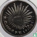 Mexico ½ real 1860 (C PV) - Image 1