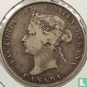 Canada 25 cents 1874 - Image 2