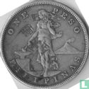 Philippines 1 peso 1904 (S - Chinese countermark) - Image 2
