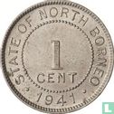 Brits Noord-Borneo 1 cent 1941 - Afbeelding 1