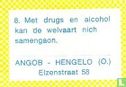 Angob Drink geen alcohol [Geel] - Afbeelding 1