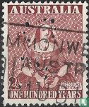 Honderd jaar postzegels - Afbeelding 1