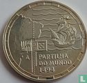 Portugal 200 escudos 1994 (zilver) "500th anniversary Division of the World treaty" - Afbeelding 2