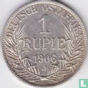 German East Africa 1 rupie 1906 (J) - Image 1