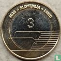 Slovénie 3 euro 2023 "Day of Slovenian sport" - Image 1