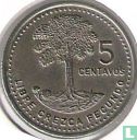 Guatemala 5 Centavo 1986 (Typ 1) - Bild 2