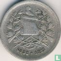 Guatemala 25 centavos 1893 - Image 1