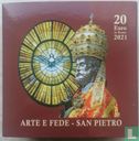Vaticaan 20 euro 2021 (PROOF) "Statue of St. Peter" - Afbeelding 3