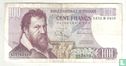 Belgique 100 francs 1972 - Image 1