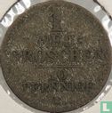 Saxony-Albertine 1 neugroschen / 10 pfennige 1861 - Image 2