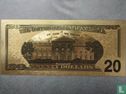 USA  20 dollars (Gold-layered)  1934 - Image 4