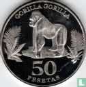 République arabe sahraouie démocratique 50 pesetas 2020 "World fauna - Gorilla" - Image 2