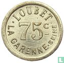 Frankrijk 75 centimes ND (1902-1937) Loubet La Garenne - Afbeelding 1