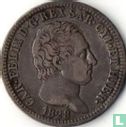 Sardinië 1 lira 1828 (L) - Afbeelding 1