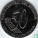 Équateur 50 centavos 2023 "Matilde Hidalgo" - Image 1