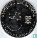 Ecuador 50 centavos 2023 "Matilde Hidalgo" - Afbeelding 2