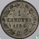 Württemberg 1 kreuzer 1856 - Afbeelding 1