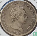 Sardinië 5 lire 1827 (L) - Afbeelding 1