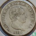 Sardinië 50 centesimi 1830 (P) - Afbeelding 1