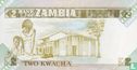 Zambia 2 Kwacha ND (1980-88) P24a - Afbeelding 2