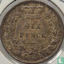 Verenigd Koninkrijk 6 pence 1880 (type 2) - Afbeelding 1