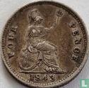 United Kingdom 4 pence 1843 - Image 1