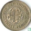 Royaume-Uni 3 pence 1941 (type 1) - Image 1