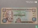 Jamaika 5 Dollars 1989 - Bild 1
