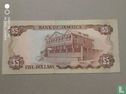 Jamaika 5 Dollars 1989 - Bild 2