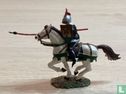 Chevalier à cheval avec lance et armure - Image 2