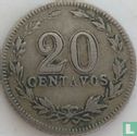 Argentina 20 centavos 1908 - Image 2