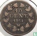 Mexiko 10 Centavo 1864 (M) - Bild 1