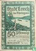 Lorch, Stadt - 50 Pfennig (blue printing house) - Image 1