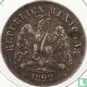 Mexico 10 centavos 1892 (Ca M) - Afbeelding 1