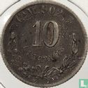 Mexico 10 centavos 1892 (Ca M) - Afbeelding 2