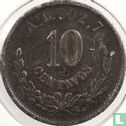 Mexico 10 centavos 1892 (As L) - Afbeelding 2