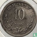 Mexico 10 centavos 1884 (Ho M) - Afbeelding 2