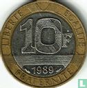 Frankrijk 10 francs 1989 - Afbeelding 1