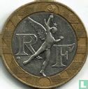 Frankrijk 10 francs 1989 - Afbeelding 2