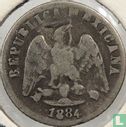 Mexico 10 centavos 1884 (Pi H) - Image 1