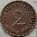 Deutsches Reich 2 Reichspfennig 1937 (G) - Bild 2