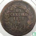 Mexico 1 centavo 1878 (Pi) - Image 1