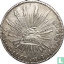 Mexico 8 real 1832 (Go MJ) - Afbeelding 1