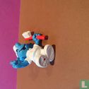 Dentist Smurf with toothbrush - Image 3