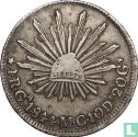 Mexique 4 reales 1844 (Ga MC) - Image 1