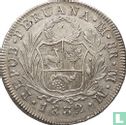 Peru 8 reales 1832 (LIMA) - Image 1