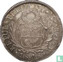 Peru 8 reales 1828 (LIMA - type 2) - Image 1