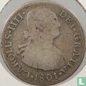 Pérou 2 reales 1801 - Image 1